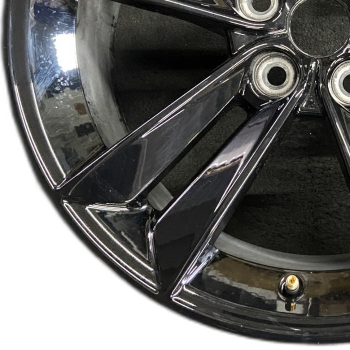 18" MUSTANG 24 18x8.5 5 split spoke Original OEM Wheel Rim - Back View
