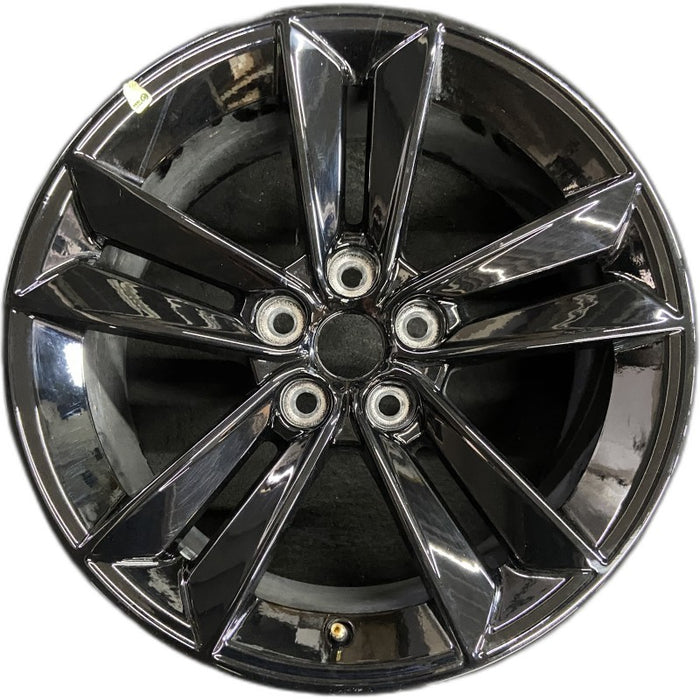 18" MUSTANG 24 18x8.5 5 split spoke Original OEM Wheel Rim - Front View