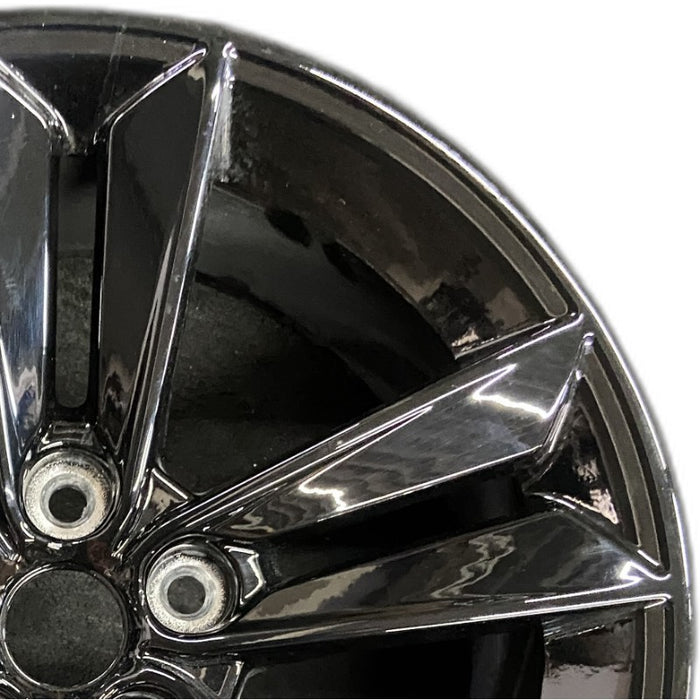 18" MUSTANG 24 18x8.5 5 split spoke Original OEM Wheel Rim - Side Profile