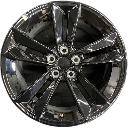 18" MUSTANG 24 18x8.5 5 split spoke Original OEM Wheel Rim - Front View