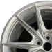 19" MUSTANG 24 19x8.5 5 spoke V spoke Original OEM Wheel Rim - Angle View