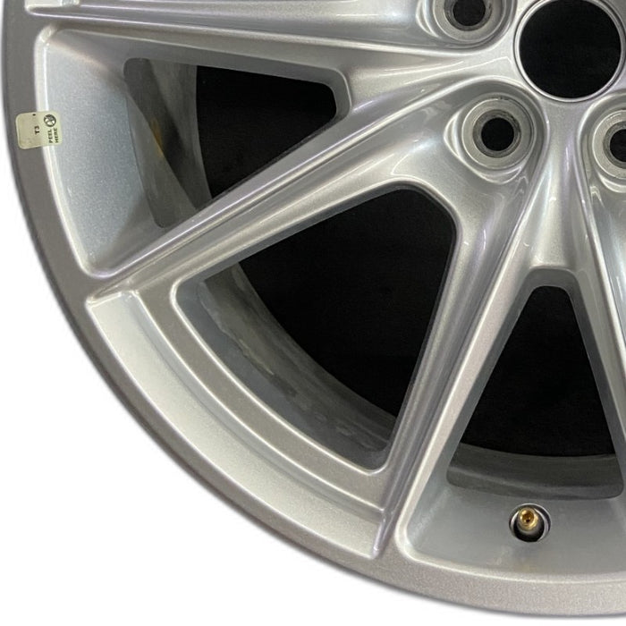 19" MUSTANG 24 19x8.5 5 spoke V spoke Original OEM Wheel Rim - Back View