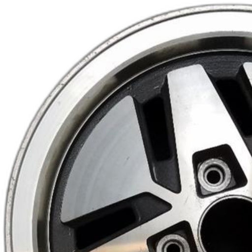 14" 280ZX 79-83 14x5.5 Original OEM Wheel Rim - Angle View