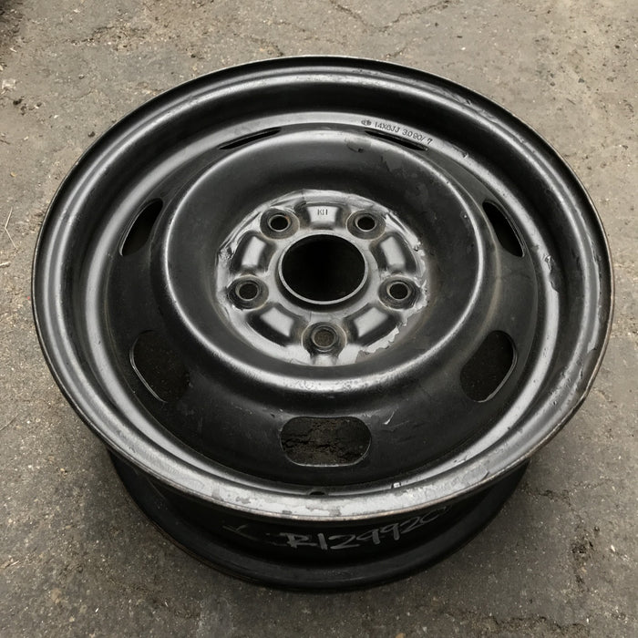 14" CELICA 90-93 14x6, steel Original OEM Wheel Rim - Side Profile