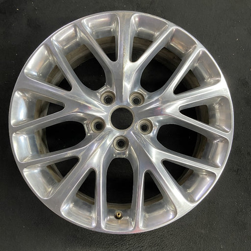 20" DURANGO 14 20x8 15 spoke Original OEM Wheel Rim - Front View