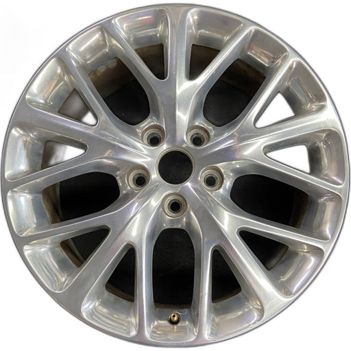 20" DURANGO 14 20x8 15 spoke Original OEM Wheel Rim - Front View