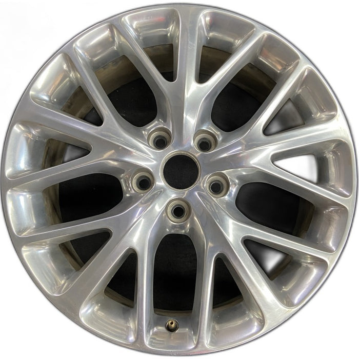 20" DURANGO 14 20x8 15 spoke Original OEM Wheel Rim - Front View