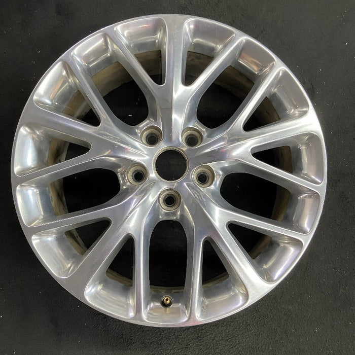 20" DURANGO 14 20x8 15 spoke Original OEM Wheel Rim - Front View