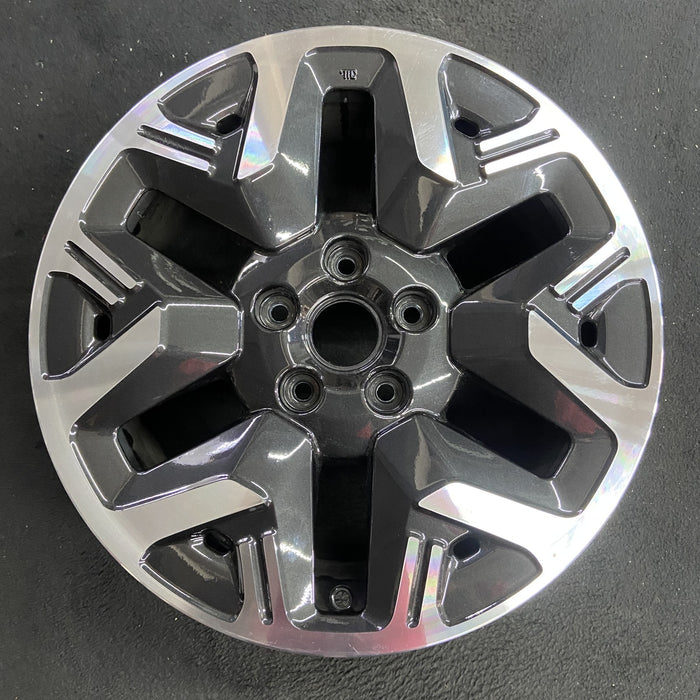 17" FORESTER 25-26 17x7, 6 spoke Original OEM Wheel Rim - MACHINED CHARCOAL - Additional View