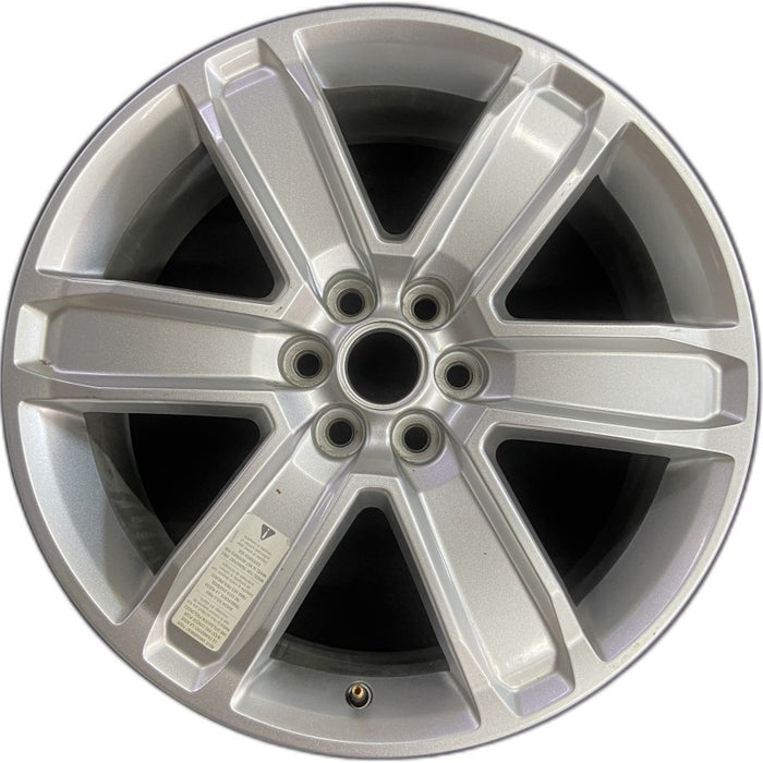 20" ACADIA 17 VIN Z 11th digit 20x8 6 spoke opt SKL Original OEM Wheel Rim - Front View