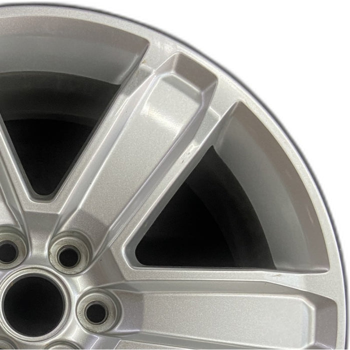 20" ACADIA 17 VIN Z 11th digit 20x8 6 spoke opt SKL Original OEM Wheel Rim - Side Profile