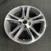 17" MUSTANG 13 17x7 , machined edges , machined cap surround Original OEM Wheel - Side Profile