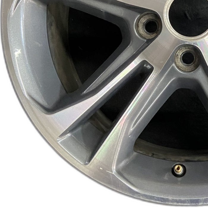 17" MUSTANG 13 17x7 aluminum 5 split spoke TPMS machined edges inlay machined cap surround Original OEM Wheel Rim