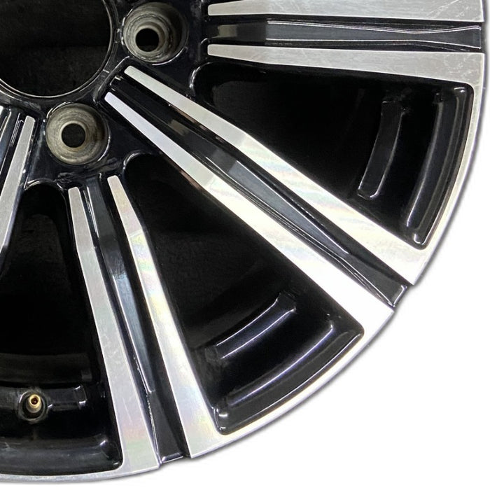 21" LEXUS LX570 19 alloy 21x8.5 10 spoke machined black Original OEM Wheel Rim