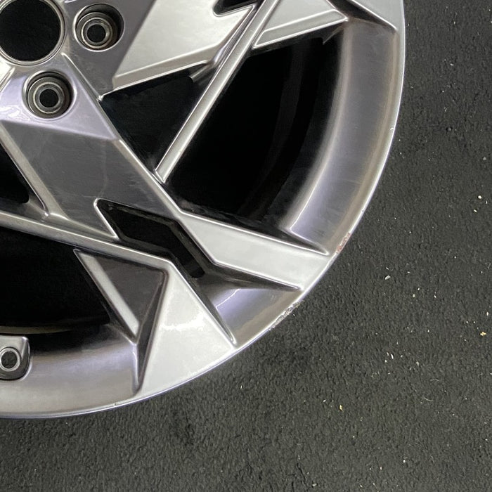 21" GV60 23-24 21x8.5 Original OEM Wheel Rim - Back View