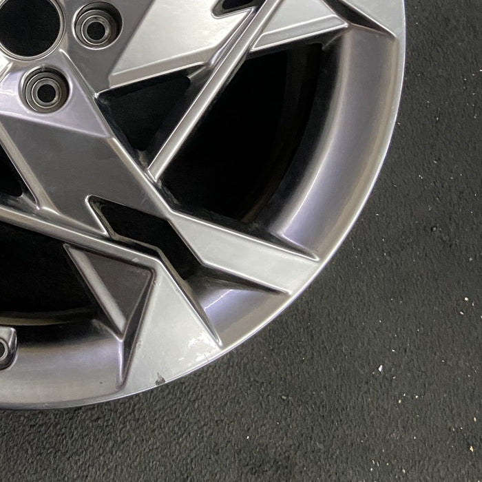 21" GV60 23-24 21x8.5 Original OEM Wheel Rim - Back View
