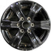 17" RANGER 23 17x8 black single spoke Original OEM Wheel Rim - Front View