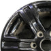 17" RANGER 23 17x8 black single spoke Original OEM Wheel Rim - Angle View