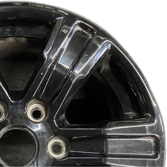 17" RANGER 23 17x8 black single spoke Original OEM Wheel Rim - Side Profile
