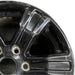 17" RANGER 23 17x8 black single spoke Original OEM Wheel Rim - Side Profile