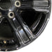 17" RANGER 23 17x8 black single spoke Original OEM Wheel Rim - Close-Up Detail