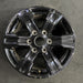 17" RANGER 23 17x8 black single spoke Original OEM Wheel Rim - Front View