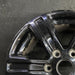 17" RANGER 23 17x8 black single spoke Original OEM Wheel Rim - Side Profile