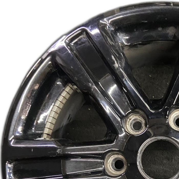 17" RANGER 23 17x8 black single spoke Original OEM Wheel Rim - Angle View