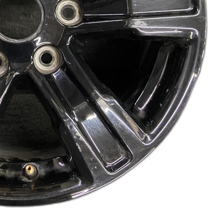 17" RANGER 23 17x8 black single spoke Original OEM Wheel Rim - Close-Up Detail