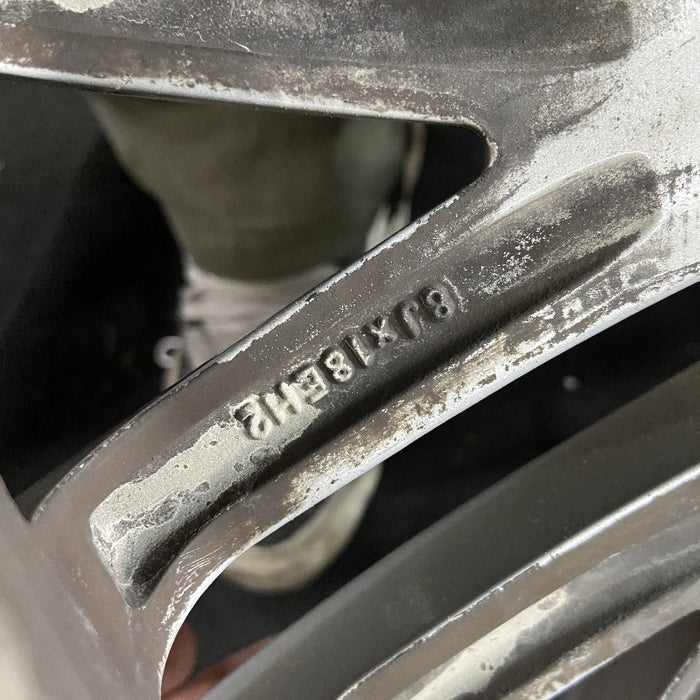 18" BMW 745i 02-05 18x8 alloy 10 spoke V spoke design Original OEM Wheel Rim