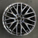 20" 530e 18-20 20x8 10 spoke Y spoke black liquid black Original OEM Wheel Rim - Front View
