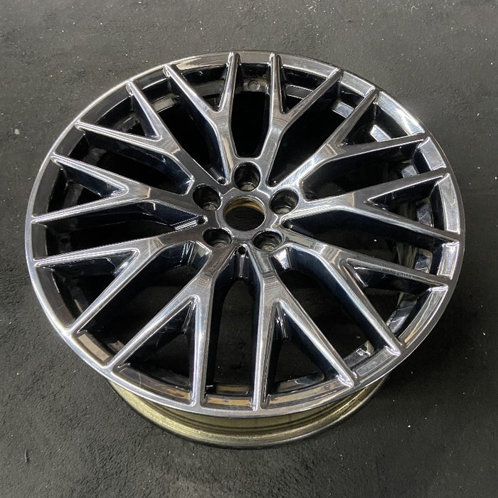 20" 530e 18-20 20x8 10 spoke Y spoke black liquid black Original OEM Wheel Rim - View 8