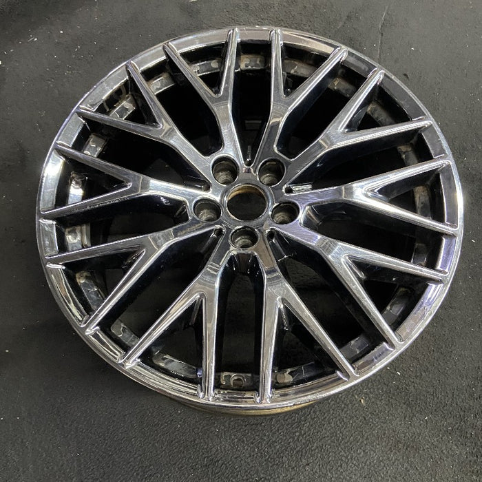 20" 530e 18-20 20x8 10 spoke Y spoke black liquid black Original OEM Wheel Rim - View 7