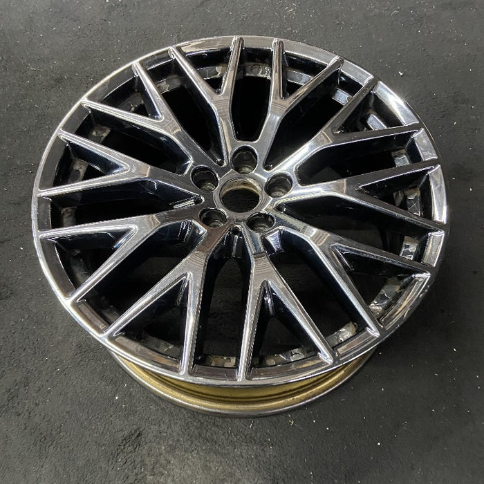 20" 530e 18-20 20x8 10 spoke Y spoke black liquid black Original OEM Wheel Rim - View 8