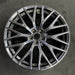 20" 530e 18-20 20x9 10 spoke Y spoke black liquid black Original OEM Wheel Rim - Front View