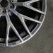 20" 530e 18-20 20x9 10 spoke Y spoke black liquid black Original OEM Wheel Rim - Back View