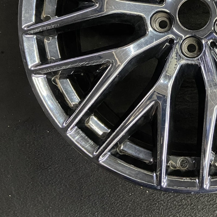 20" 530e 18-20 20x9 10 spoke Y spoke black liquid black Original OEM Wheel Rim - Additional View