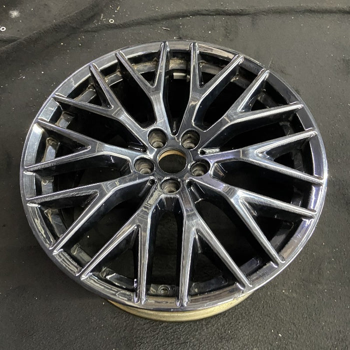 20" 530e 18-20 20x9 10 spoke Y spoke black liquid black Original OEM Wheel Rim - View 7