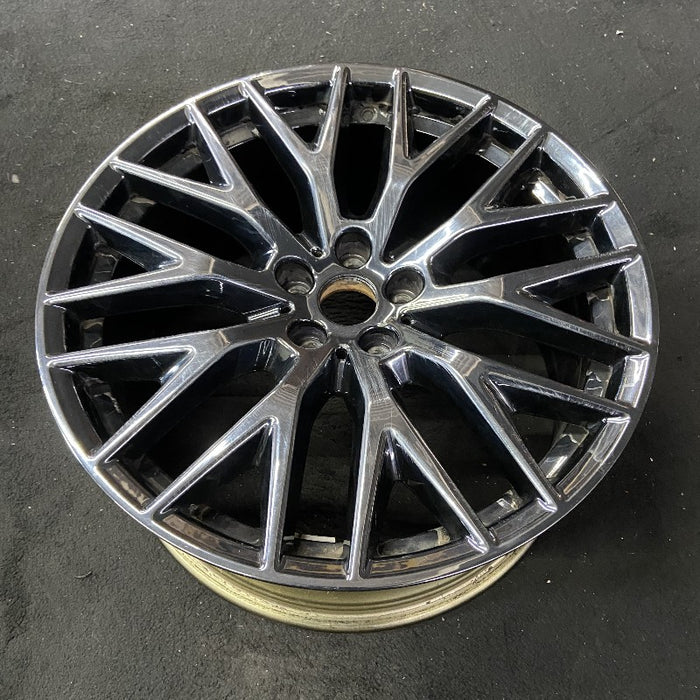 20" 530e 18-20 20x9 10 spoke Y spoke black liquid black Original OEM Wheel Rim - View 8