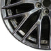 20" 530e 18-20 20x9 10 spoke Y spoke black liquid black Original OEM Wheel Rim - Back View