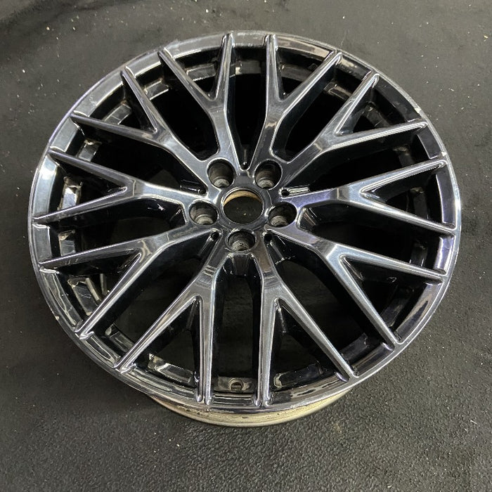 20" 530e 18-20 20x9 10 spoke Y spoke black liquid black Original OEM Wheel Rim - View 7