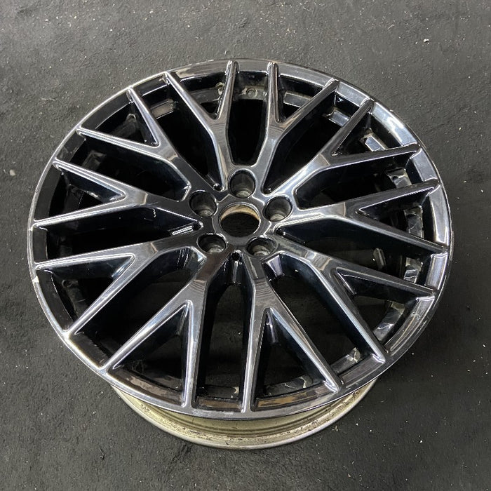 20" 530e 18-20 20x9 10 spoke Y spoke black liquid black Original OEM Wheel Rim - View 8