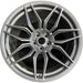 21" CORVETTE 23-24 rear, 21x13, satin graphite Original OEM Wheel Rim - Front View