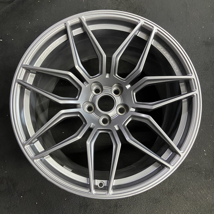 21" CORVETTE 23-24 rear, 21x13, satin graphite Original OEM Wheel Rim - Additional View