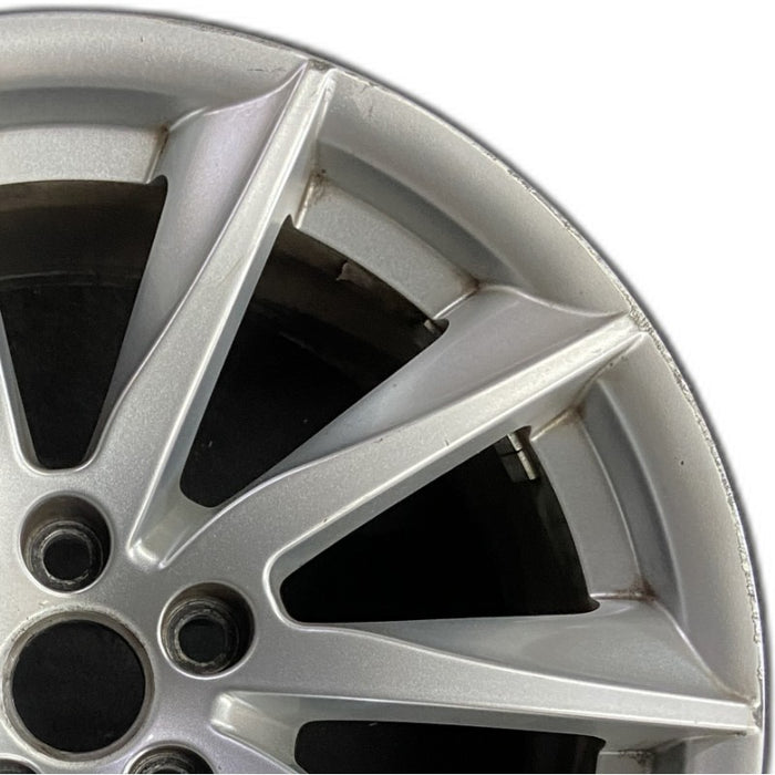 18" F TYPE 14-17 18x8.5 10 spoke alloy Original OEM Wheel Rim - Side Profile