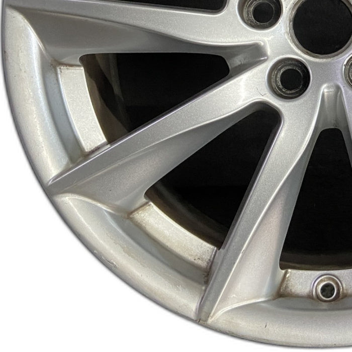 18" F TYPE 14-17 18x8.5 10 spoke alloy Original OEM Wheel Rim - Back View
