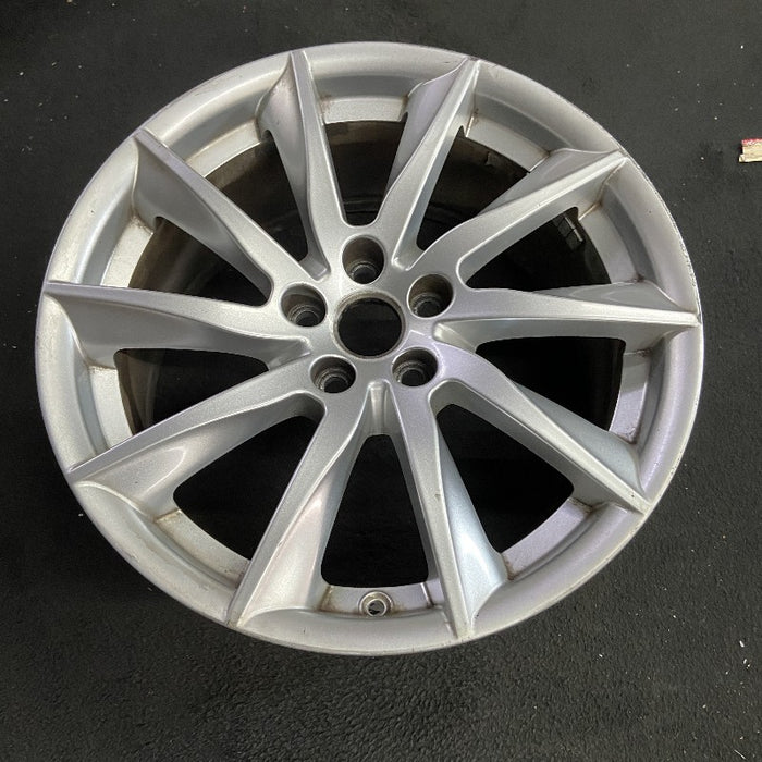 18" F TYPE 14-17 18x8.5 10 spoke alloy Original OEM Wheel Rim - View 7