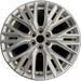 20" ACADIA 24 20x8, silver Original OEM Wheel Rim - Front View
