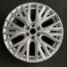 20" ACADIA 24 20x8, silver Original OEM Wheel Rim - Angle View