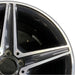 18" MERCEDES C-CLASS 16 205 Type Sdn C450 18x8.5 5 spoke Original OEM Wheel Rim - Side Profile